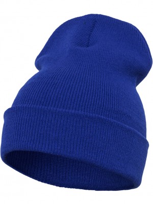 Шапка бийни в кралско син цвят Heavyweight Long Beanie 