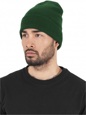 Шапка бийни в тъмнозелен цвят Heavyweight Long Beanie spruce