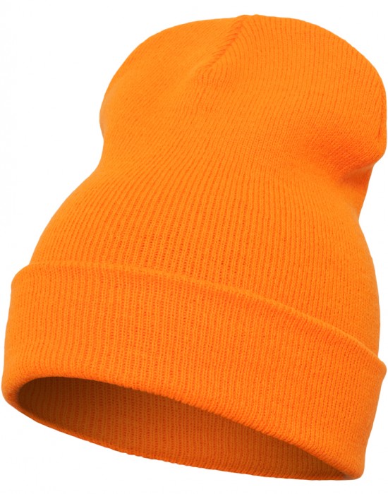 Шапка бийни в оранжев цвят Heavyweight Long Beanie, Urban Classics, Шапки бийнита - Complex.bg