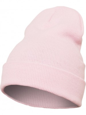 Шапка бийни в светлорозов цвят Heavyweight Long Beanie 
