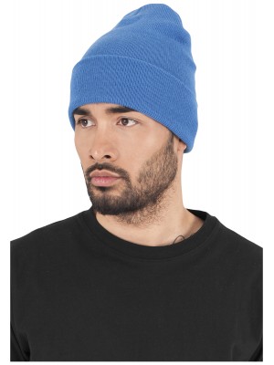 Шапка бийни в син цвят Heavyweight Long Beanie
