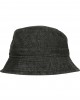 Дънкова шапка идиотка в черен цвят Denim Bucket Hat, Urban Classics, Идиотки - Complex.bg