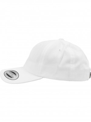 Шапка с козирка в бял цвят Low Profile Cotton Twill  Шапка с козирка в бял цвят Low Profile Cotton Twill