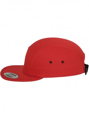 Шапка с козирка в червен цвят Classic Jockey Cap  Шапка с козирка в червен цвят Classic Jockey Cap