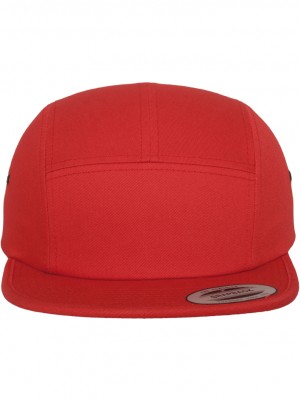 Шапка с козирка в червен цвят Classic Jockey Cap  Шапка с козирка в червен цвят Classic Jockey Cap