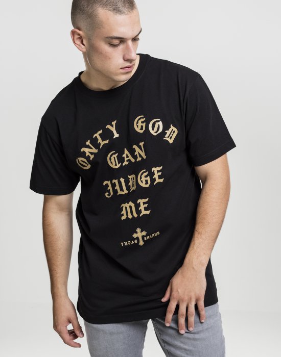 2Pac / Tupac Only God Can Judge Me Мъжка тениска Mister Tee, 2Pac, Тениски - Complex.bg