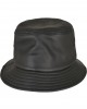 Шапка идиотка имитираща кожа в черен цвят Imitation Leather Bucket Hat, Urban Classics, Идиотки - Complex.bg