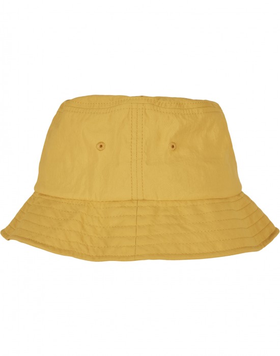 Шапка идиотка от водоотблъскаваща материя в жълт цвят Water Repellent Bucket Hat, Urban Classics, Идиотки - Complex.bg