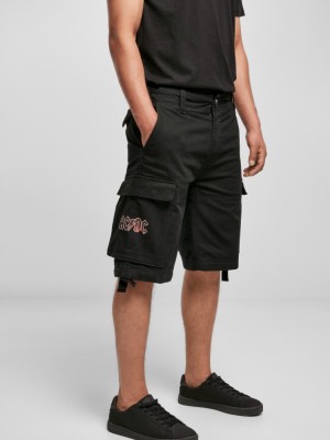 Мъжки къси карго панталони AC/DC Logo Vintage от Merchcode