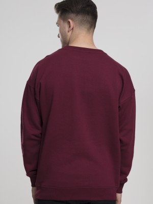 Мъжка изчистена блуза в тъмночервено Urban Classics port