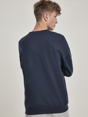 Мъжка изчистена блуза в тъмносиньо Urban Classics midnightnavy