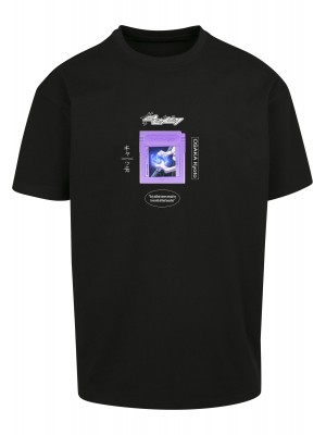 Мъжка тениска в черен цвят Mister Tee Catch Em 