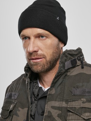 Шапка бийни в черен цвят Brandit Watch