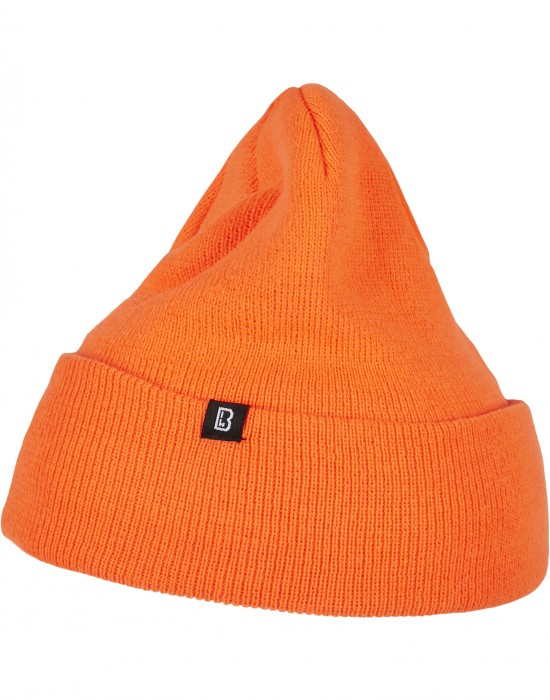Шапка бийни в оранжев цвят Brandit Watch, Brandit, Шапки бийнита - Complex.bg