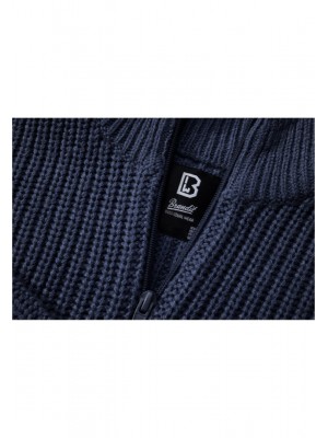 Детски пуловер в тъмносин цвят Brandit Marine Troyer 