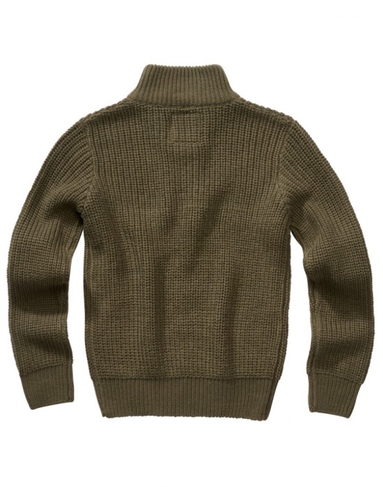 Детски пуловер в масленозелен цвят Brandit Marine Troyer, Brandit, Деца - Complex.bg