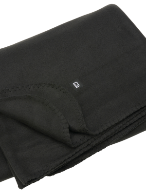 Одеало в черен цвят Brandit Fleecedecke 