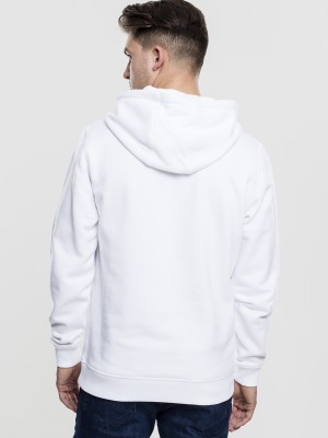 Мъжки изчистен бял суичър Urban Classics