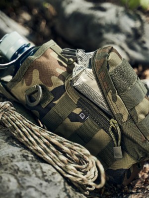 Чантичка с отделение за бутилка в камуфлаж Brandit Big Bottle Holder