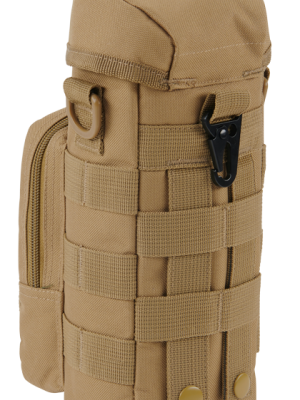 Чантичка с отделение за бутилка в цвят камел Brandit Big Bottle Holder 