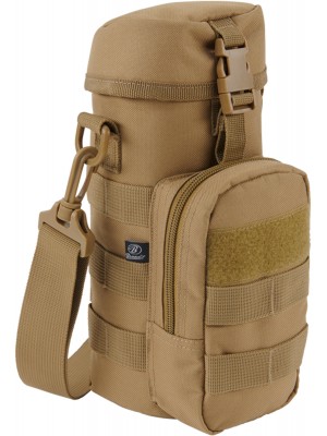 Чантичка с отделение за бутилка в цвят камел Brandit Big Bottle Holder 