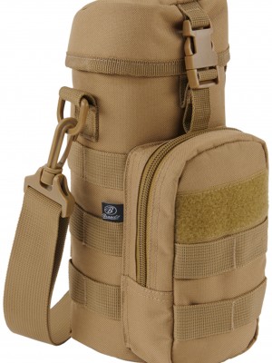 Чантичка с отделение за бутилка в цвят камел Brandit Big Bottle Holder 