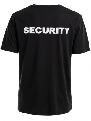 Мъжка тениска в черен цвят Brandit Security