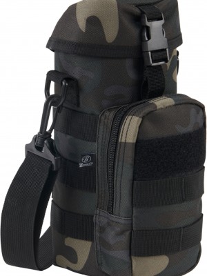 Чантичка с отделение за бутилка в тъмен камуфлаж Brandit Big Bottle Holder 