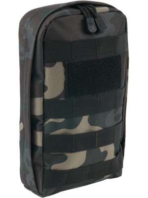 Чантичка за система Molle в тъмен камуфлаж Brandit Snake Molle Pouch 