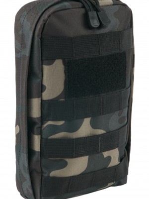 Чантичка за система Molle в тъмен камуфлаж Brandit Snake Molle Pouch 
