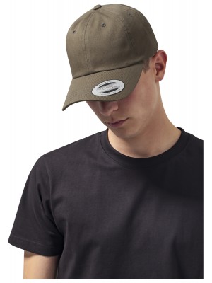 Шапка с козирка в кафяв цвят Low Profile Cotton Twill buck 