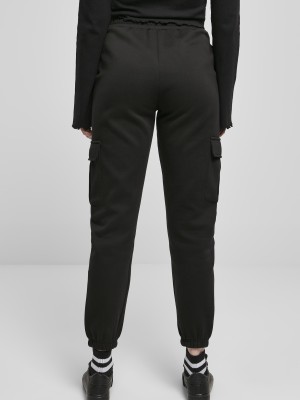 Дамско карго долнище в черен цвят Urban Classics 