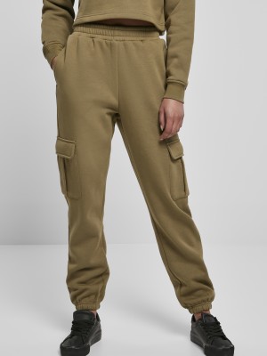 Дамско карго долнище в цвят маслина Urban Classics 
