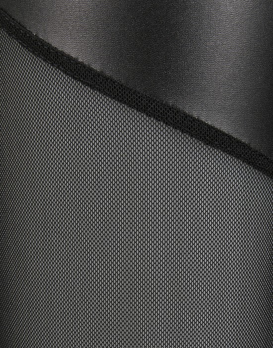 Дамски клин в черно от Urban Classics Ladies Tech Mesh Faux Leather, Urban Classics, Жени - Complex.bg