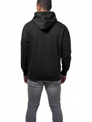 Уголемен мъжки черен суичър Oversized Urban Classics