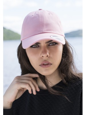 Шапка с козирка в розов цвят Low Profile Cotton Twill