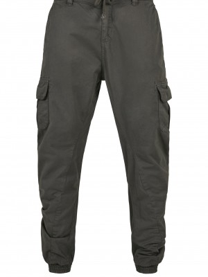 Мъжки карго панталон в тъмносив цвят Urban Classics Cargo