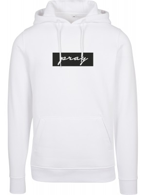 Мъжки суичър в бял цвят Mister Tee Pray 