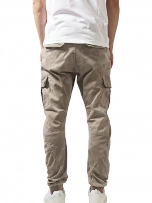 Мъжки камуфлажен карго панталон Urban Classics sand camo