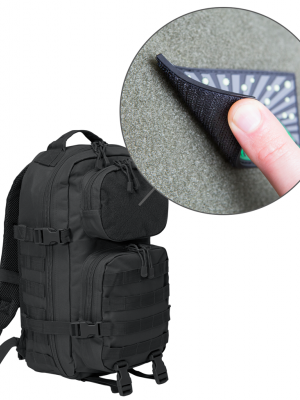 Туристическа раница в черен цвят Brandit Big US Cooper