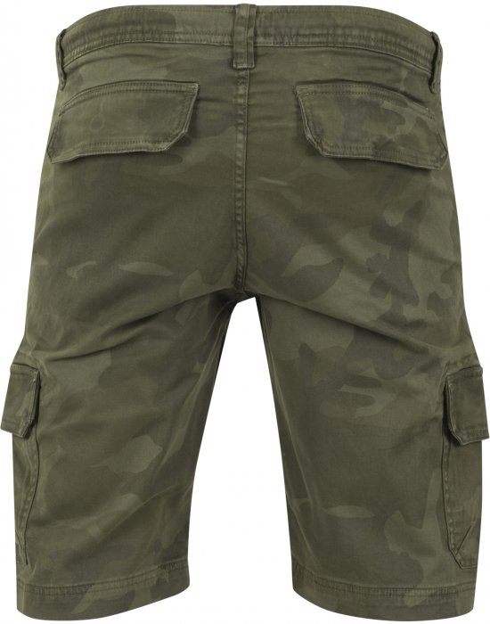 Мъжки къси карго панталони Urban Classics olive camo, Urban Classics, Къси панталони - Complex.bg