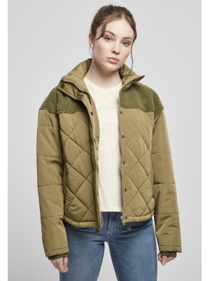 Дамско яке в масленозелен цвят Urban Classics