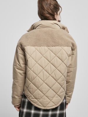 Дамско яке в бежов цвят Urban Classics Дамско яке в бежов цвят Urban Classics