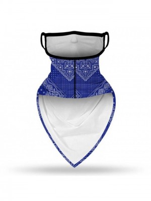 Бандана маска с уши на зелени цветя HoodStyle Bandana Flowers