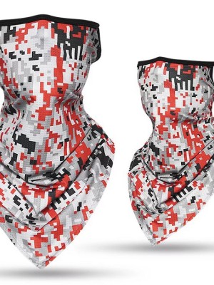 Бандана маска бял камуфлаж Doggy Dogg HoodStyle