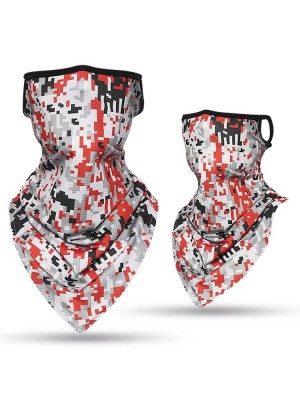 Бандана маска бял камуфлаж Doggy Dogg HoodStyle