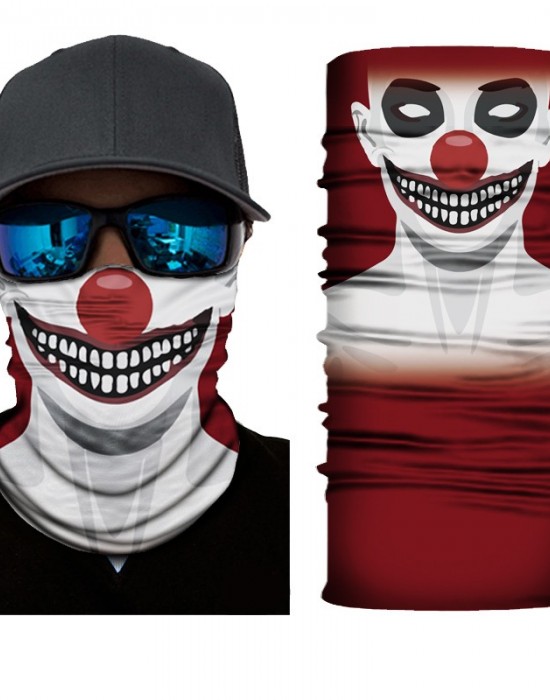 Бандана шал в червен цвят Клоунът HoodStyle Bandana, Hoodstyle, Бандана шал - Complex.bg