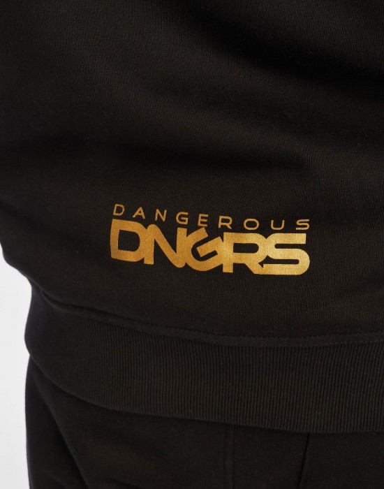 Мъжки черен анцуг с качулка Dangerous DNGRS Classics, Dangerous DNGRS, Импортирани продукти - Complex.bg
