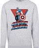 Купи Мъжка сива блуза Merchcode Captain America, MERCHCODE, Блузи онлайн - Complex.bg Мъжка сива блуза Merchcode Captain America, MERCHCODE, Блузи - Complex.bg