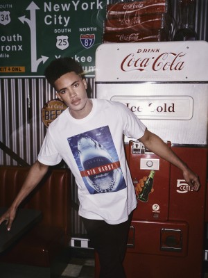 Мъжка бяла тениска Mister Tee Big Daddy